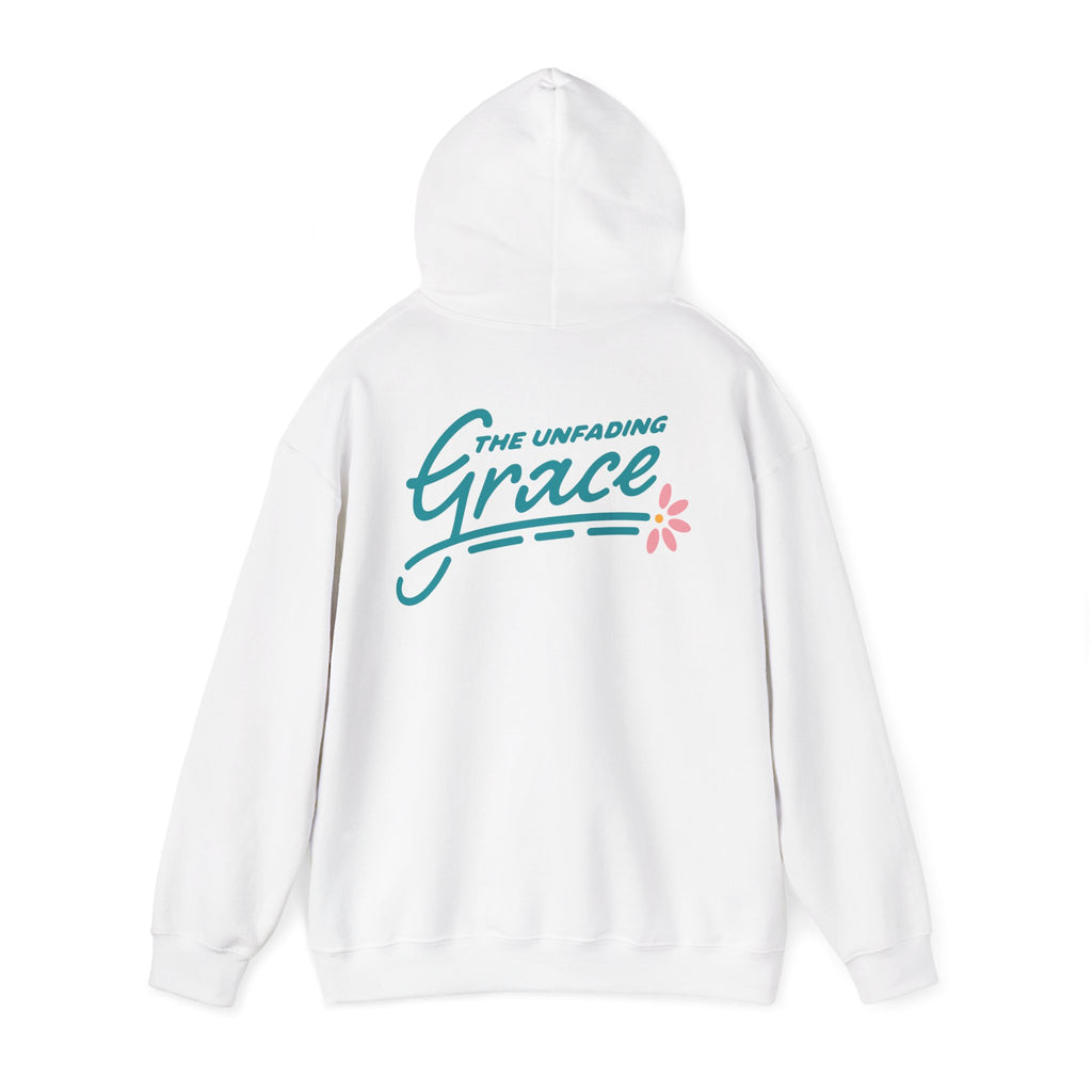 Religious Hoodie — "He Never Let Me Down" Christian Grace Pullover