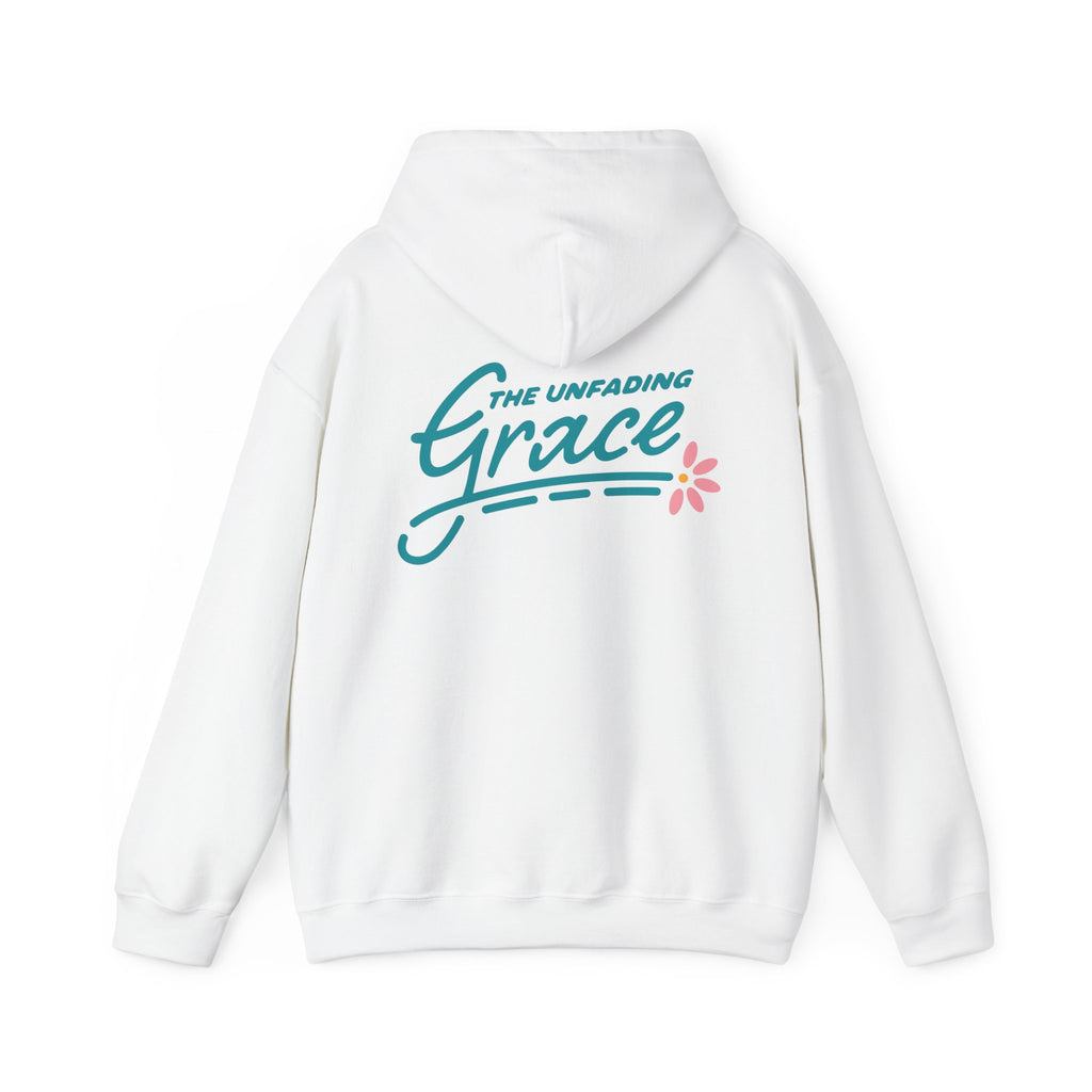 He Never Fails Me Hoodie — Christian Faith Graphic Pullover ("He Never Fail Me")