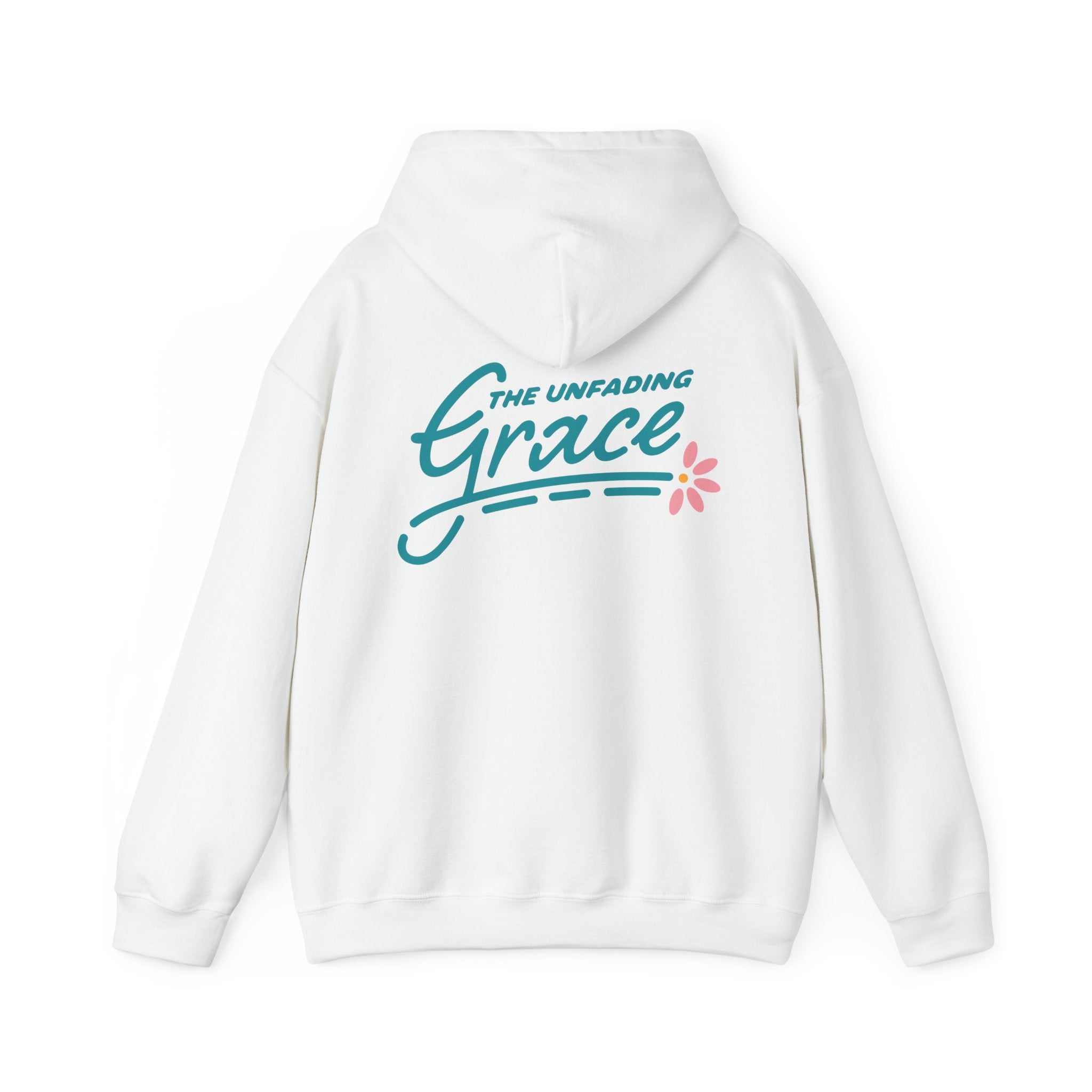 He Never Fails Me Hoodie — Christian Faith Graphic Pullover ("He Never Fail Me")