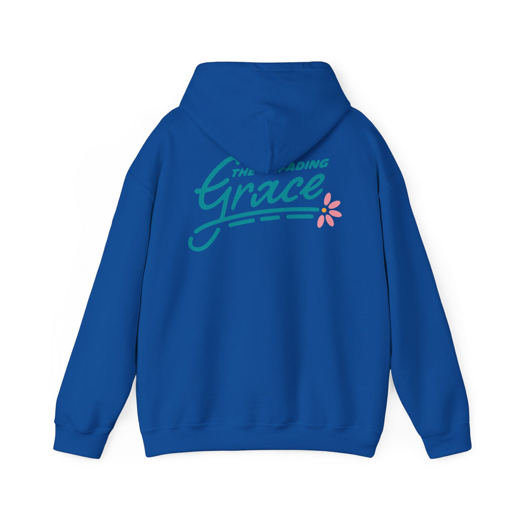 Religious Hoodie — "He Never Let Me Down" Christian Grace Pullover