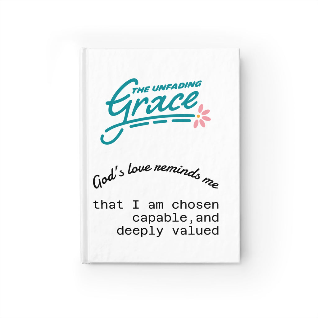 Faith Affirmation Journal — "God's love reminds me that I am chosen, capable, and deeply valued"
