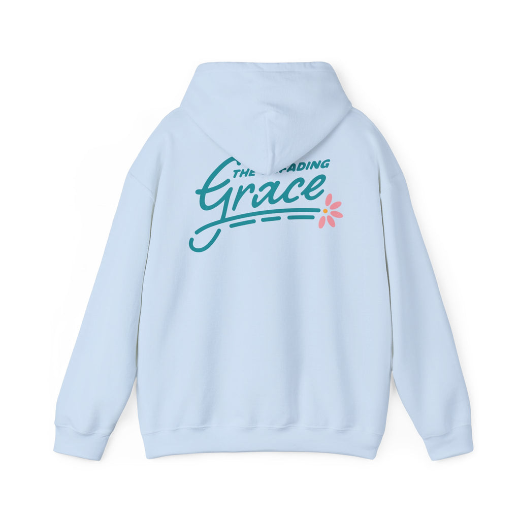 Religious Hoodie — "He Never Let Me Down" Christian Grace Pullover