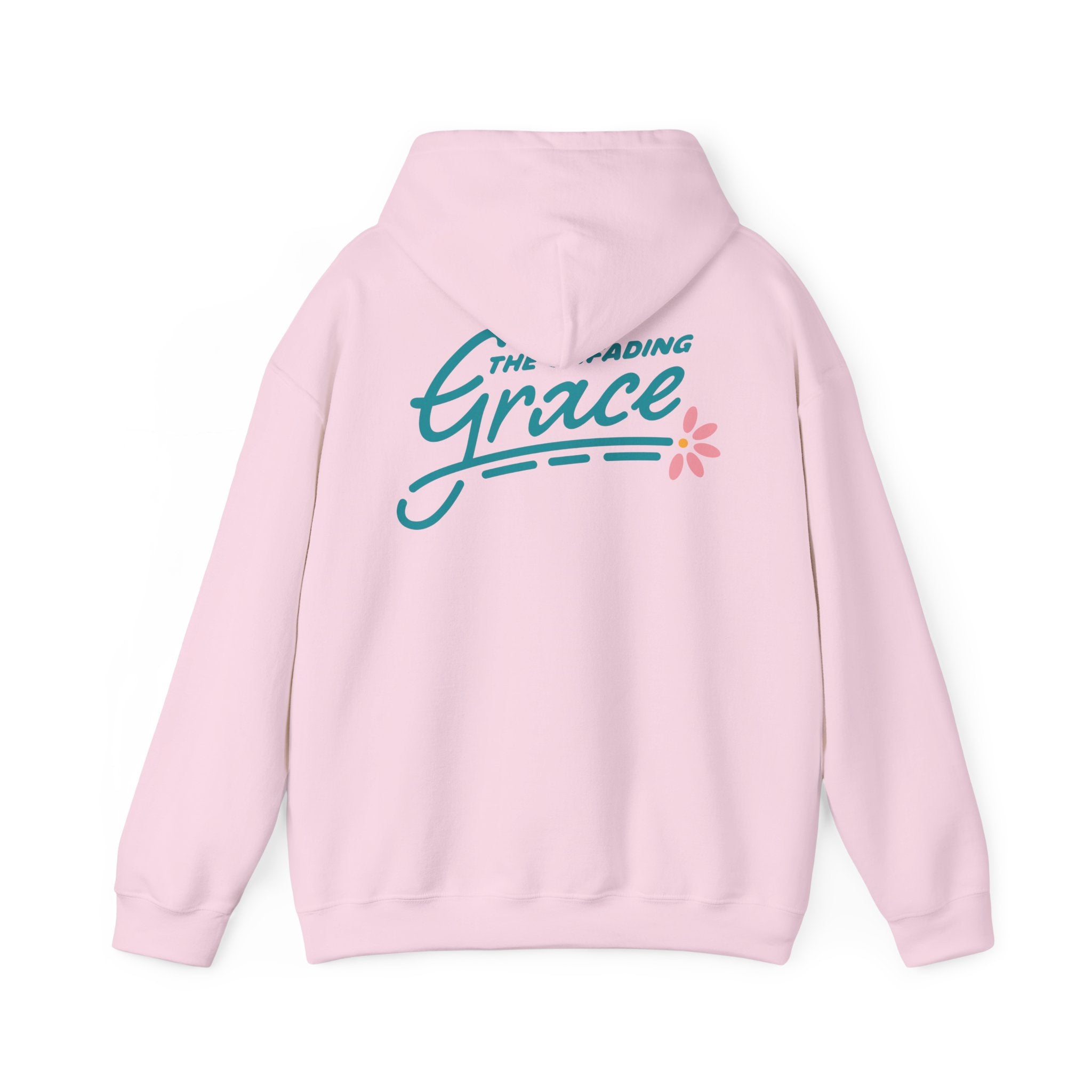 Religious Hoodie — "He Never Let Me Down" Christian Grace Pullover