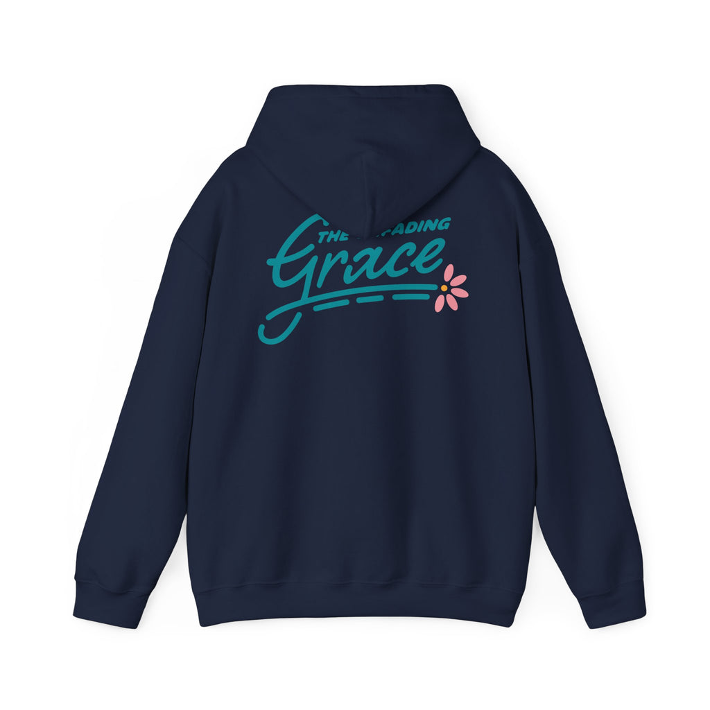 Religious Hoodie — "He Never Let Me Down" Christian Grace Pullover