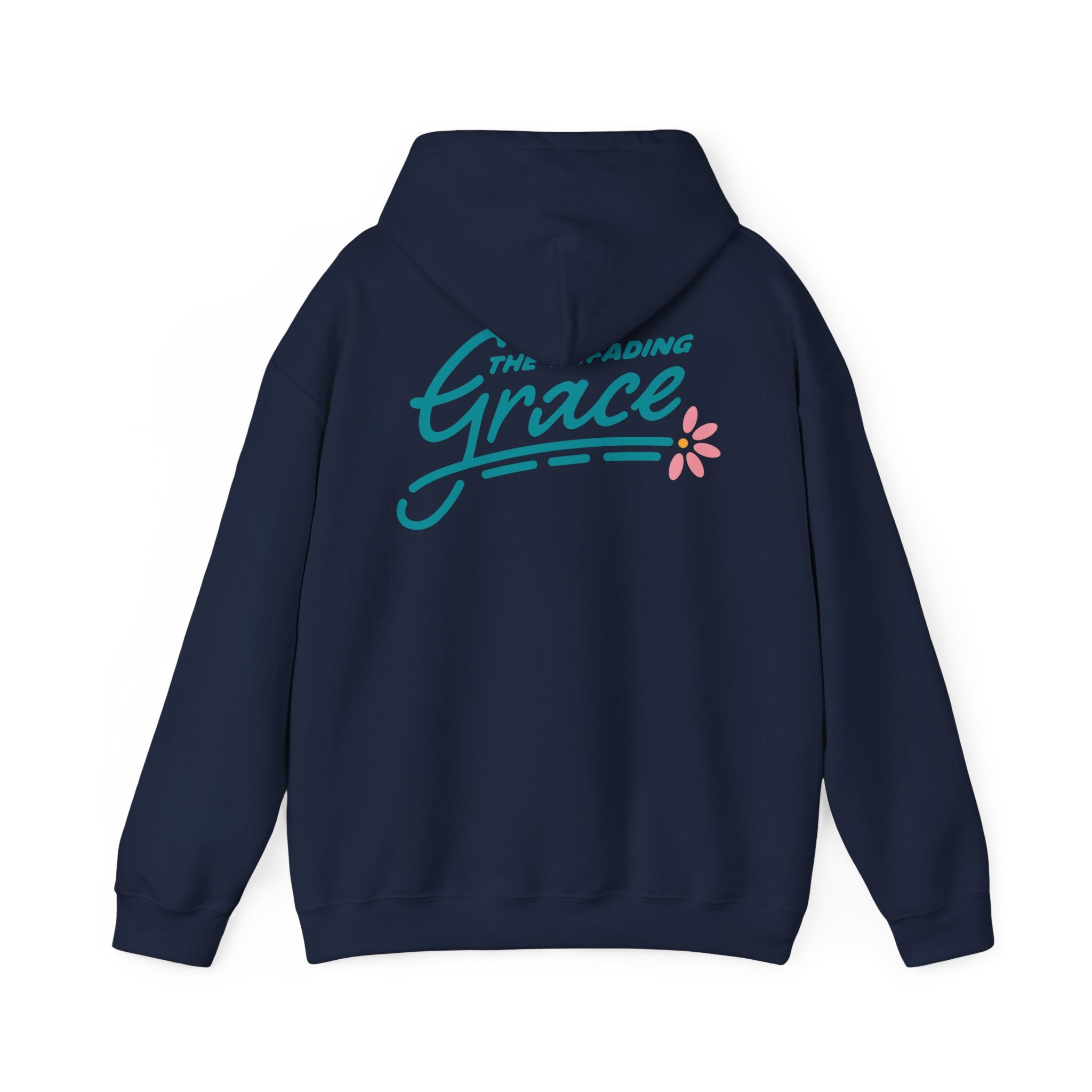 Religious Hoodie — "He Never Let Me Down" Christian Grace Pullover