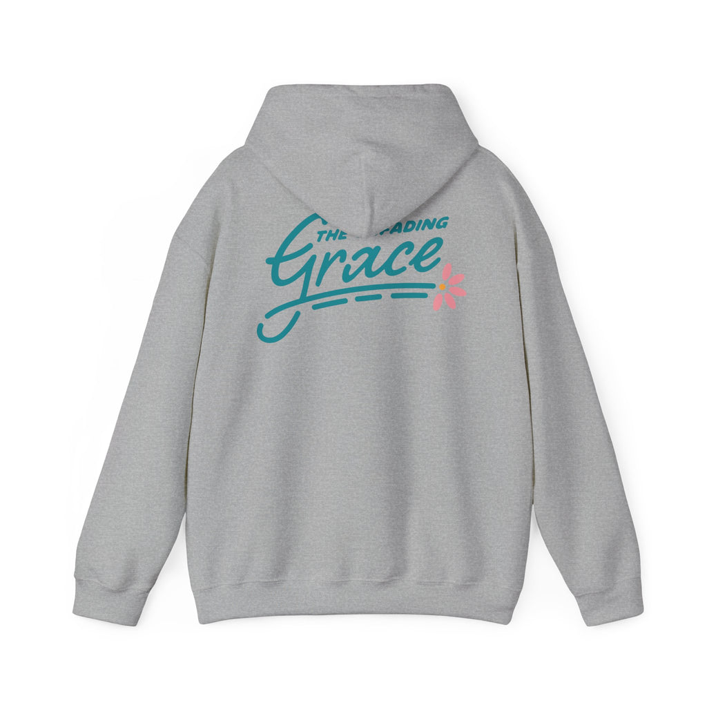 Religious Hoodie — "He Never Let Me Down" Christian Grace Pullover