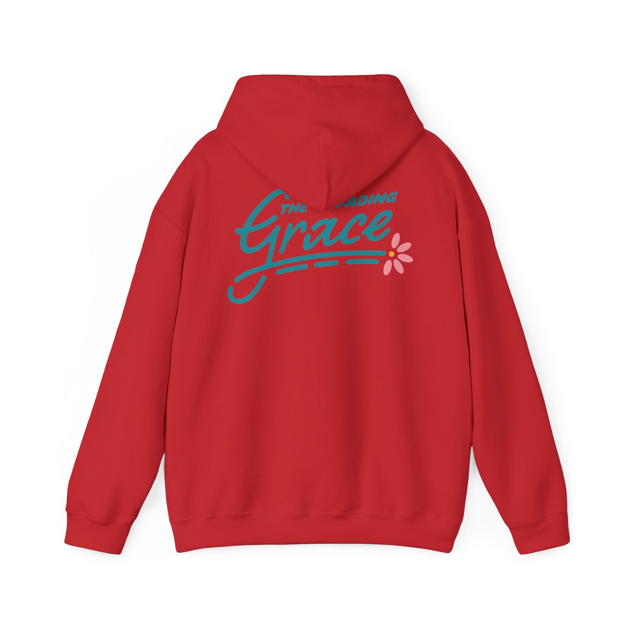 Religious Hoodie — "He Never Let Me Down" Christian Grace Pullover